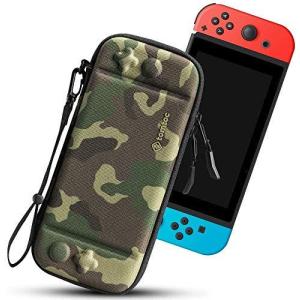 Nintendo Switch対応 tomtoc ハードケース スイッチ 耐衝撃 薄型 キャリングケース 落下試験済み 撥水表面 ゲーム 10枚収納
