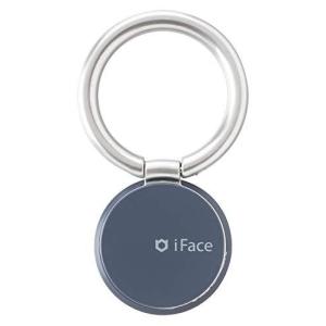 iFace スマホリング 薄型 360度回転 スキニータイプ [Reflection/ネイビー]