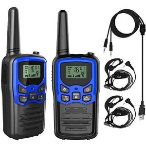 トランシーバー 無線機 免許不要 特定小電力 充電式 携帯型 T518 災害緊急対応 USBケーブル＆イヤホンマイク/ベルトクリップ付属 日本語説明書