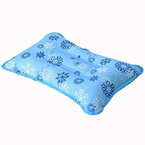 クールマット枕 48*30CM クールマット 雪花柄 ジェルマット ひんやり枕 ひんやりジェルマット ひんやり冷却マット 涼感 クッション 熱中症 暑