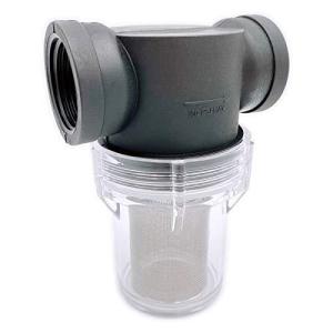 Meliore?汎用 砂取り器 25mm 1インチ 家庭用 スケルトン 井戸 掘り ポンプ ろ過 給水 砂こし 水やり 手押しポンプ 農作業 部品 ア