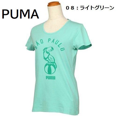tシャツ レディース 半袖 プーマ 綿100％ Sサイズ