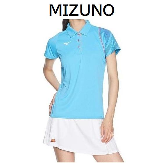 テニスウェア レディース ミズノ テニス ポロシャツ 半袖 Ｓサイズ