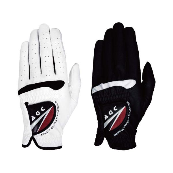 マレットゴルフ 用品 手袋 ゴルフ用 両手 レザックス 全天候型 黒 M〜L