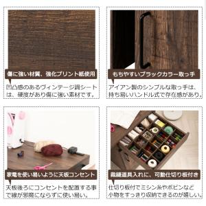ミシン台 折りたたみテーブル ワゴン パソコン...の詳細画像2