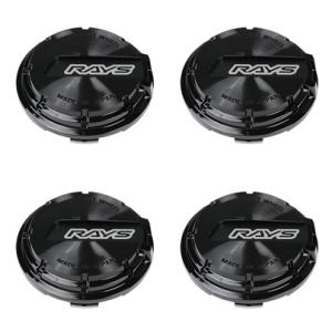 【在庫あり】RAYS Gram Lights No.14 GL CAP BK/BK 4個　レイズ  グラムライツ センターキャップ