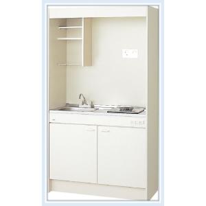 DMK10LEWB1A100L LIXIL ミニキッチン 扉タイプ 間口1050mm 電気コンロ100V