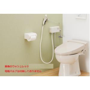 ダイワ化成　簡易水洗トイレ（タンクレス）F8-CFG00　フラッシュバルブ式　洗浄ガン付き　送料無料