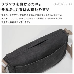 ショルダーバッグ メンズ 出島鞄 斜めがけ 軽...の詳細画像3
