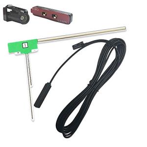 高感度 HF201S-01 ケンウッド L型 フィルム アンテナ ブースター コード 1本 1枚 セット ケ