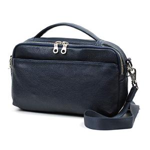 JOYA 本革 セカンドショルダーバッグ 2way NAVY