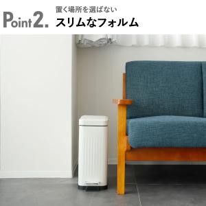 ゴミ箱 45リットル対応 おしゃれ 分別 スリ...の詳細画像5