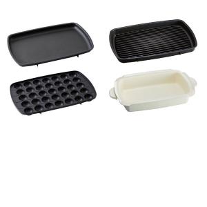 ホットプレート 本体+4種プレート レシピ+た...の詳細画像3