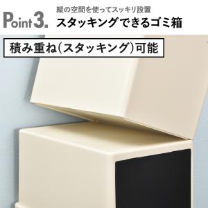 ゴミ箱 おしゃれ 分別 2段 スリム ダストボ...の詳細画像5