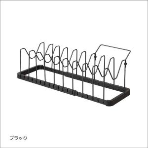 キッチン収納 鍋ふた スタンド フライパン ラ...の詳細画像3