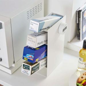 ラップホルダー おしゃれ 置き型 キッチン収納...の詳細画像4