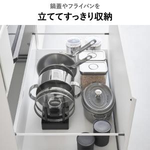鍋蓋スタンド キッチン収納 シンク下収納ラック...の詳細画像3