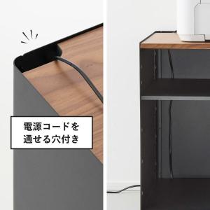 スリムワゴン キャスター付き おしゃれ pcワ...の詳細画像5