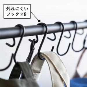 ハンガーラック スリム 帽子掛け バッグ収納ハ...の詳細画像3