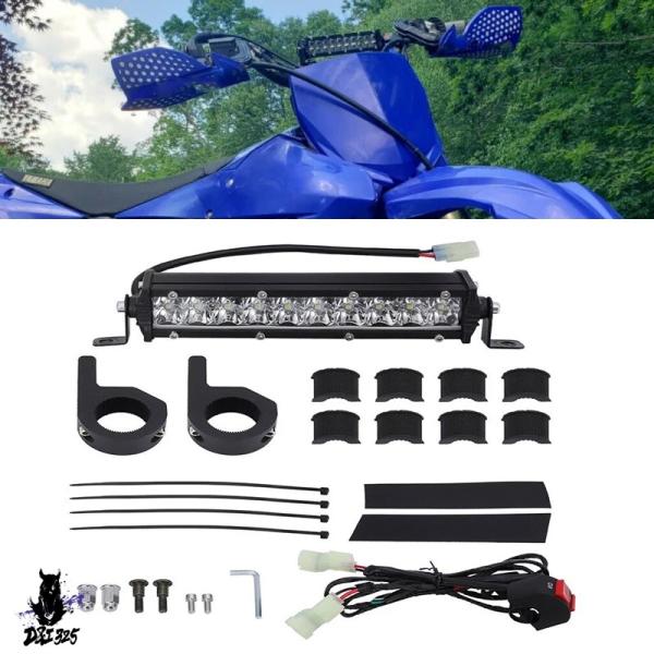 【互換品】 ヤマハ yz450f yz250f LEDヘッドライトキット配線ハーネスアタッチメント ...