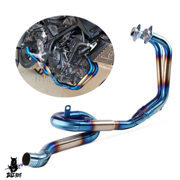 【互換品】 ヤマハ R25 R3 MT03 2014-2021 フルバイク排気システム 社外製