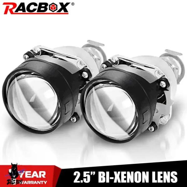 【互換品】 Bi-キセノンプロジェクターミニレンズ ヘッドライト Retrofitキット 2.5イン...
