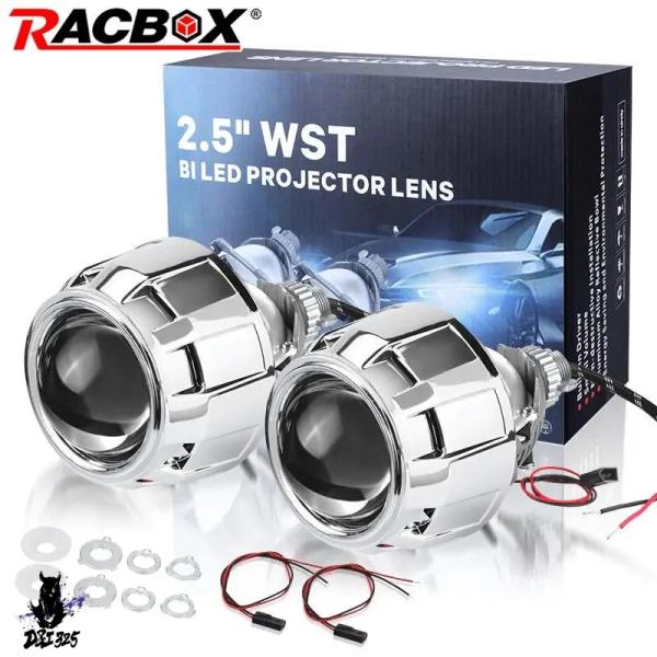 【互換品】 Retrofit 2.5インチBiプロジェクターレンズ ハイローライト ターボファンラン...