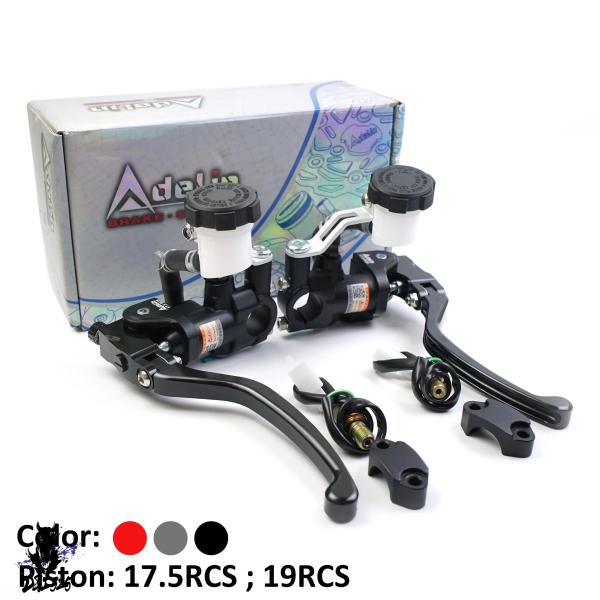 【互換品】 アデリン バイクブレーキラインクラッチマスターシリンダー油圧7 8インチ 22mm - ...