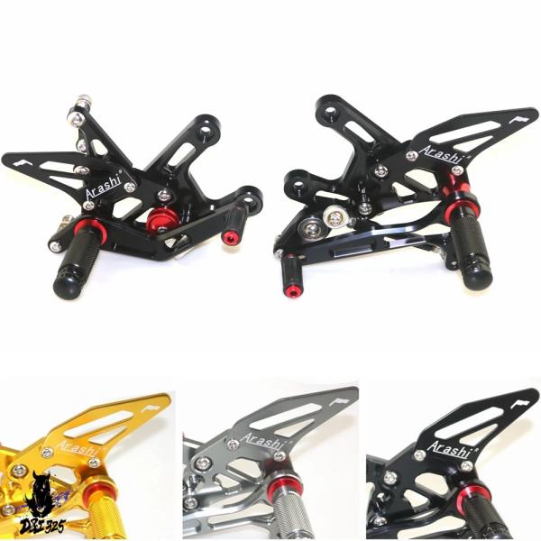 【互換品】 カワサキZX10R 2016-2020用 CNCリアセットフットレスト・フットペグ 社外...