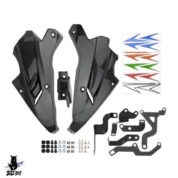 【互換品】 カワサキZ900 2017-2024 パンエンジンスポイラーとカスタムシャープカバーの取...