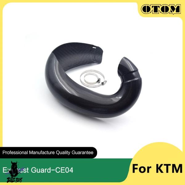 【互換品】 Otom Carbon Exhaust Guard Protection for KTM...