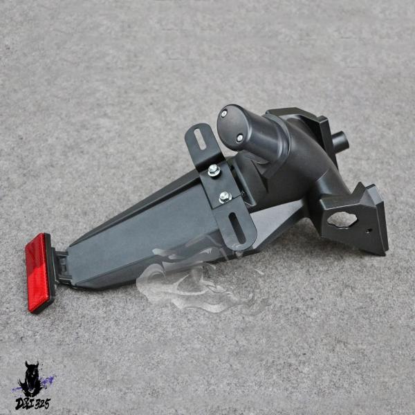 【互換品】 2005 Kawasaki ZX-10R バイク用 ナンバープレート ライトフレームホル...