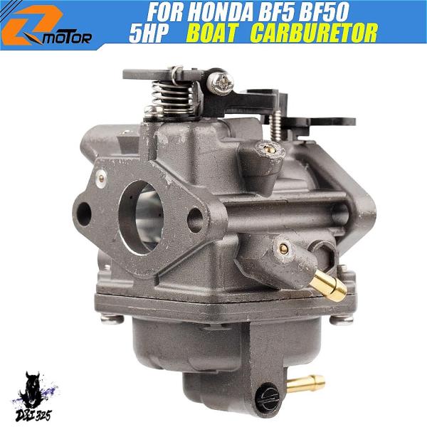 【互換品】 Honda BF5 BF50 5hp 4ストロークエンジン用ボートキャブレターの交換部品...
