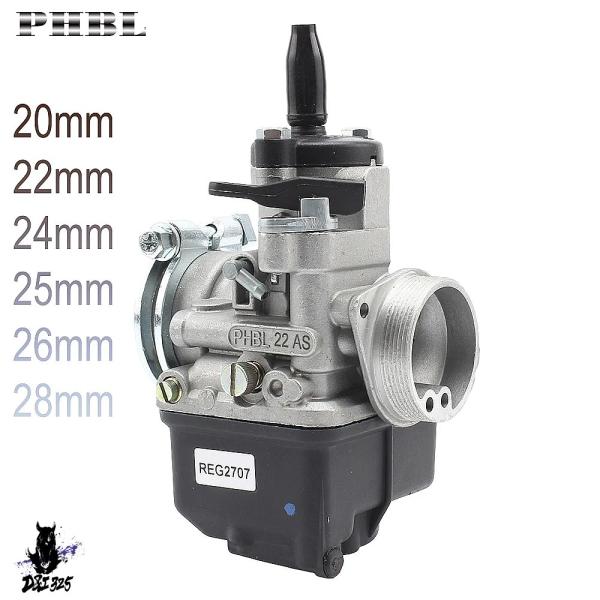 【互換品】 50-300ccレーシングスクーター用パーツ - Dellortoオートバイ用キャブレタ...