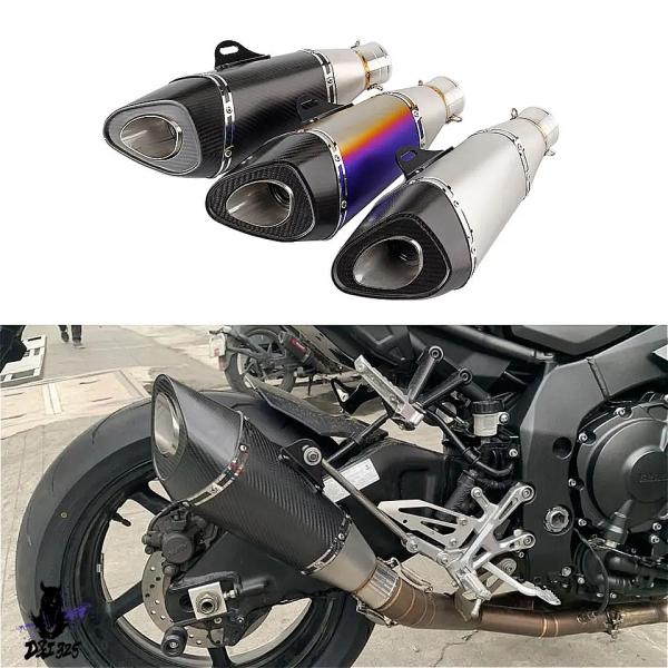 【互換品】 マウンテンバイク10用 汎用 モーターサイクルエキゾースト,36-51mm 61mm, ...