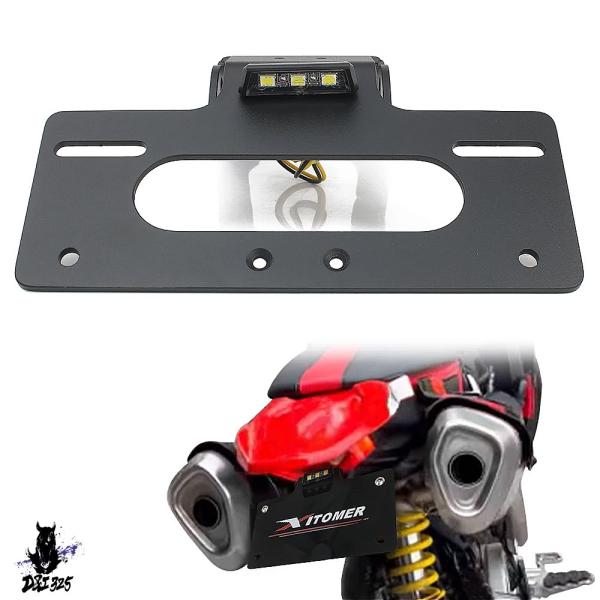 【互換品】 ドゥカティハイパーモタード698モノrve 2024用リアフェンダーエリミネーターとナン...