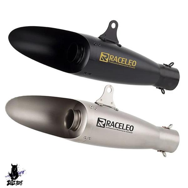 【互換品】 バイク用 51mm汎用エキゾーストサイレンサー Kawasaki ER6n, Yamah...