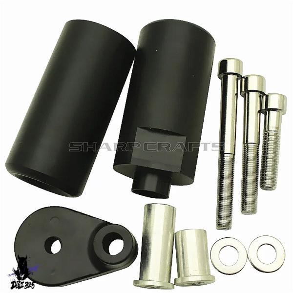 【互換品】 ヤマハ YZF-R6 YZF600 2008-2014用バイクフレームスライダークラッシ...