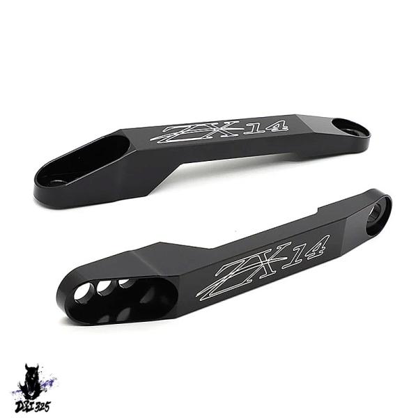 【互換品】 カワサキニンジャZX-14R ZZR1400 ビレットリアアジャスタブル下降リンクキット...