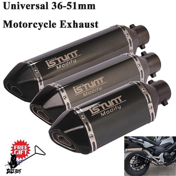 【互換品】 マフラーサイレンサー 汎用370mm DBキラー付属NMAX155 NVX125 R15...