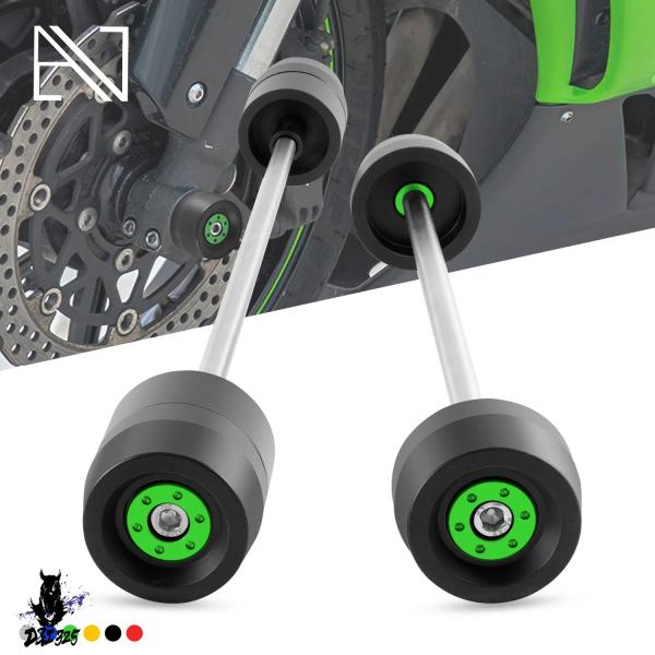 【互換品】 カワサキ Ninja1000 R ZX-10R ホイールフォークスライダークラッシュプロ...