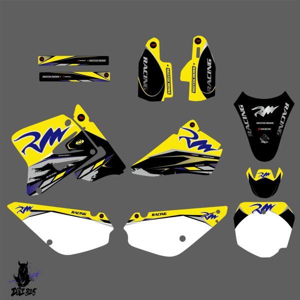 【互換品】 スズキrm 80 85 rm80 rm85 2005-2018 用カスタムメイドバイク背...