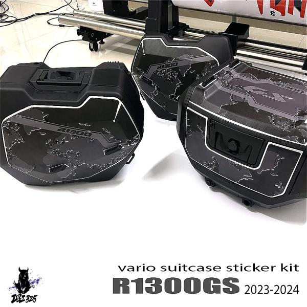 【互換品】 BMW R1300GS 2024用 バイクキャリアステッカー 社外製