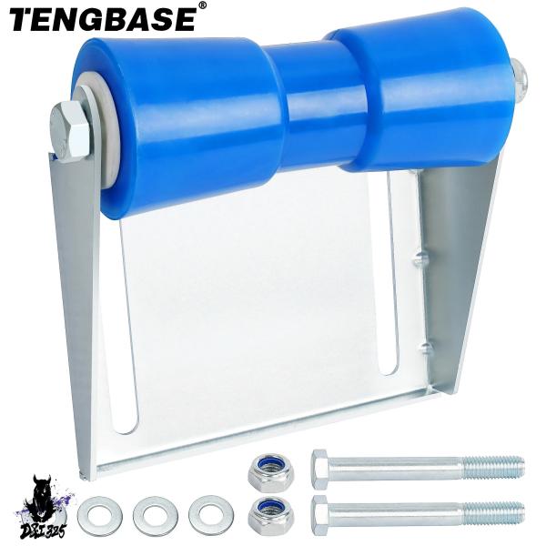 【互換品】 ブラケットボートトレーラーローラーキット 8インチ ローラーシャフトブラケット 社外製