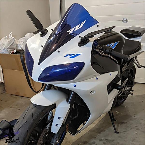 【互換品】 カワサキZX-6R ZX-7R ZX-9R ZX-10R用の風回転式バックミラー