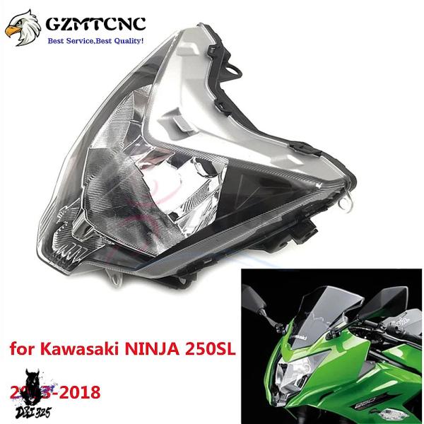 【互換品】 カワサキ Z250SL 2014-2017年モデル用バイクヘッドライト 社外製