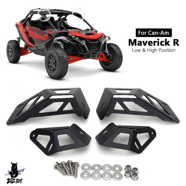 【互換品】 Can-am Maverick R 2024 サイドマウントブラケット車両スタンドUTV...