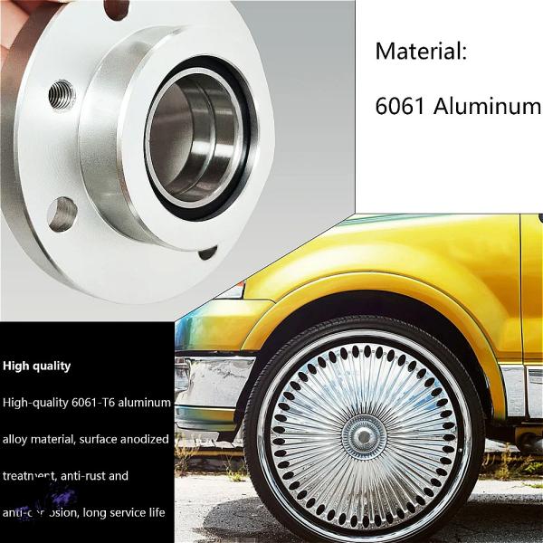 【互換品】 6061アルミニウムホイール dub daid spinners floater適合 背...