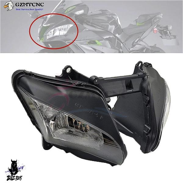 【互換品】 カワサキニンジャZX-10R ZX-10RR 2016-2020 用ヘッドライトZX10...