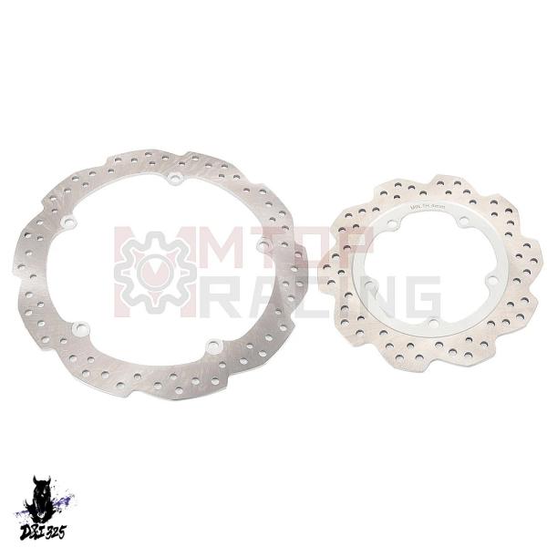 【互換品】 ホンダ NC700SA ABS NC700XA 2012-2013 ペアフロントリアブレ...